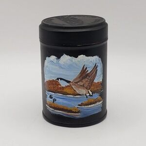 American Quality Snuff Since 1782 With Geese Antique Tobacco VTG Collectible Tin